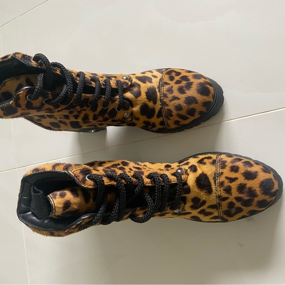 Miu miu Pony style calfskin ankle boot - Picture 6 of 8